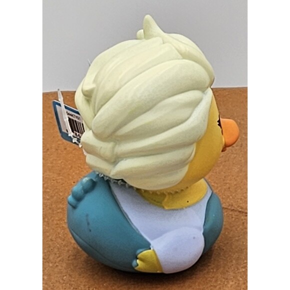 Disney Elsa Frozen 3.5" Rubber Duckie 2024 Collectible Frozen Jeep Cruise Duck - Picture 4 of 4